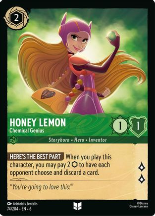 Honey Lemon - Chemical Genius (74/204) - Azurite Sea Cold Foil - Just $0.15! Shop now at Retro Gaming of Denver