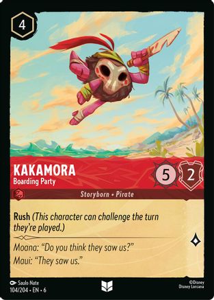 Kakamora - Boarding Party (104/204) - Azurite Sea Cold Foil - Just $0.10! Shop now at Retro Gaming of Denver