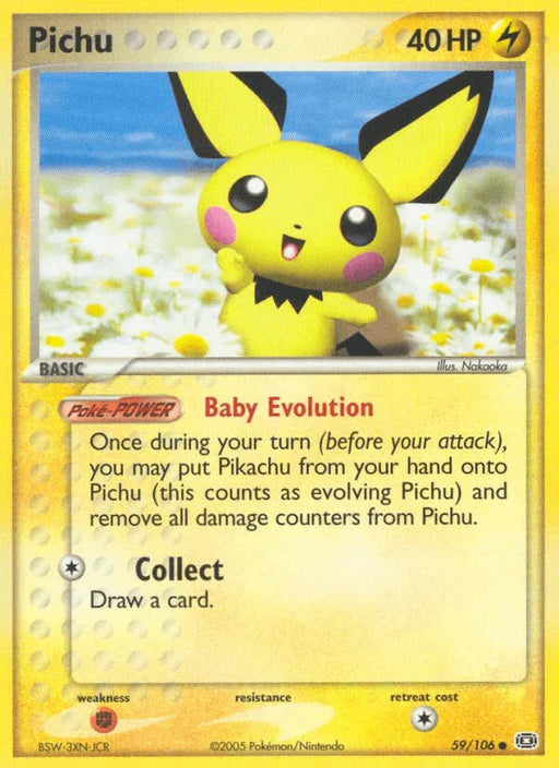 Pichu (59/106) [EX: Emerald] - for just $2.85! 