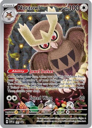 Noctowl 141 - SV Scarlet & Violet Promo Cards Holofoil - for just $1.88! 