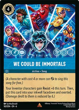 We Could Be Immortals (162/204) - Azurite Sea Cold Foil - Just $0.30! Shop now at Retro Gaming of Denver