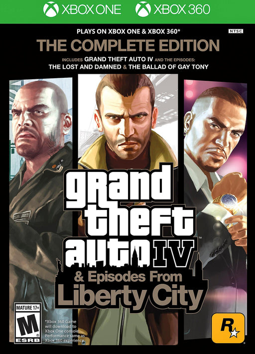 Grand Theft Auto IV Complete Edition (Xbox One/Xbox 360) - for just $0! 