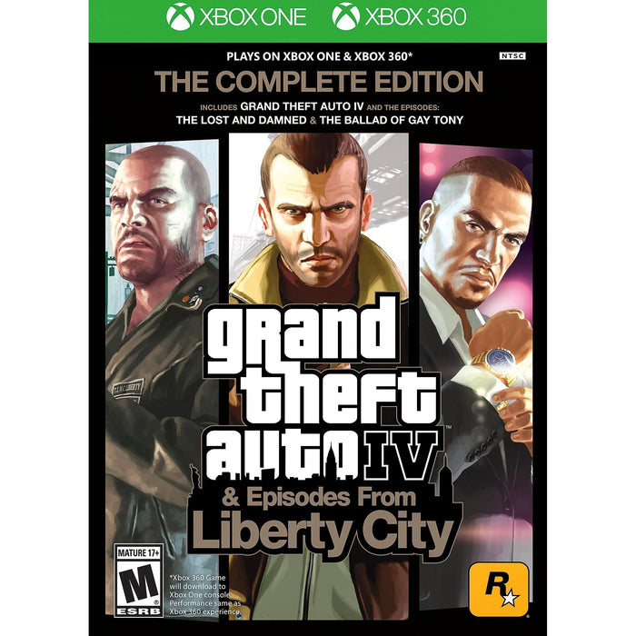Grand Theft Auto IV Complete Edition (Xbox One/Xbox 360) - Just $0! Shop now at Retro Gaming of Denver