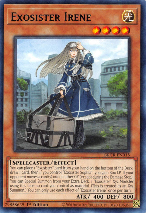 Exosister Irene [GRCR-EN015] Rare - for just $0.10! 