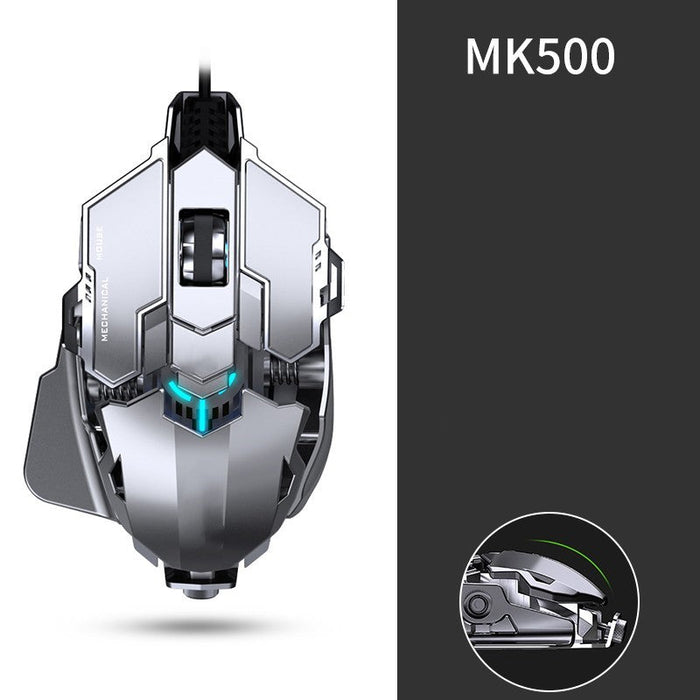 Forerunner Esports Gaming Mouse Wired Mechanical Macro Metal Weighted Mute - for just $185.50! 