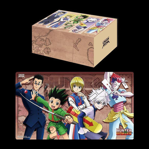 Union Arena Playmat & Half Storage Box Set: Hunter x Hunter - Bandai Playmats - for just $40! 