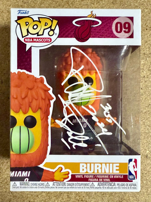 Pitbull “Mr. 305 aka Mr. Worldwide” Signed Miami Heat Burnie Funko Pop! #09 With JSA COA - for just $275! 