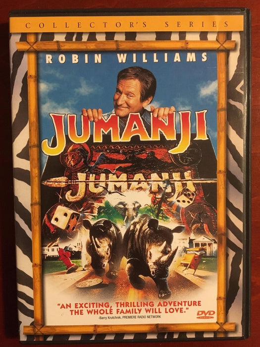 Jumanji (DVD, 1995, Collectors Edition) - L06 - for just $1.99! 