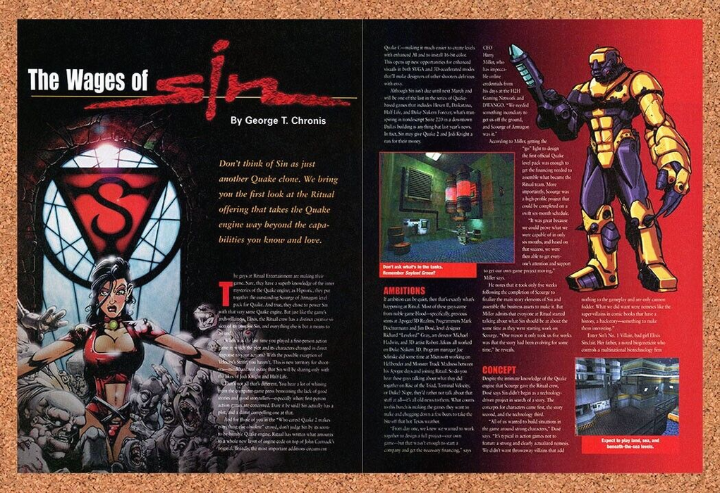 1997 Sin PC Original Ad v1 - for just $21.49! 