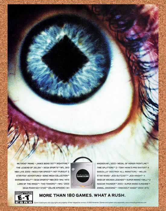 2003 Nintendo GameCube Console Original Ad v1 - for just $17.99! 