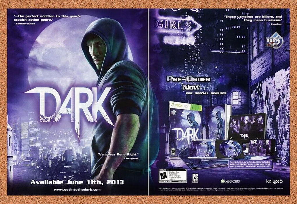 2015 Dark Xbox 360 Original Ad - for just $22.49! 
