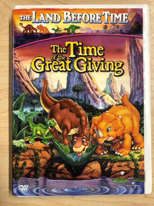 The Land Before Time - The Time of the Great Giving (DVD, 2002) - K0107 - for just $2.25! 