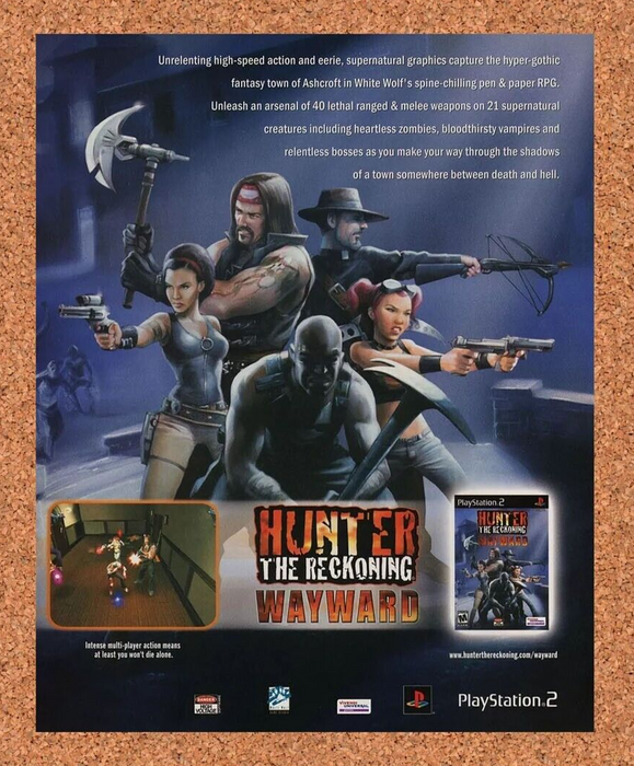 2005 Hunter The Reckoning Wayward Xbox Original Ad - for just $17.99! 