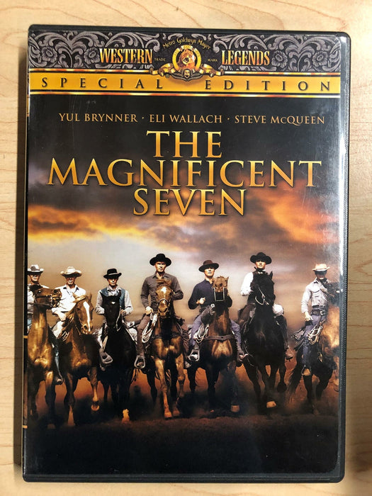The Magnificent Seven (DVD, 1960, Special Edition) - L04 - for just $3.99! 
