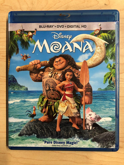 Moana (Blu-ray and DVD, Disney, 2016) - K8 - for just $6.99! 