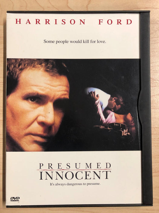 Presumed Innocent (DVD, 1990) - K7 - for just $2.25! 