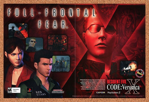 2001 Resident Evil Code Veronica PS2 Original Ad v1 - for just $21.49! 