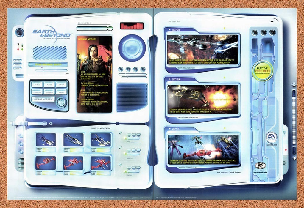 2002 Earth & Beyond Delia Original Advertisement v4 - for just $23.99! 