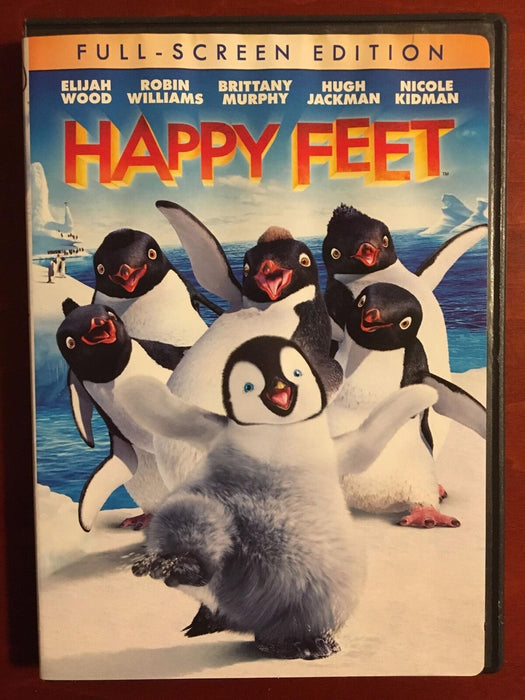 Happy Feet (DVD, 2006, Full Frame) - L04 - for just $1.99! 