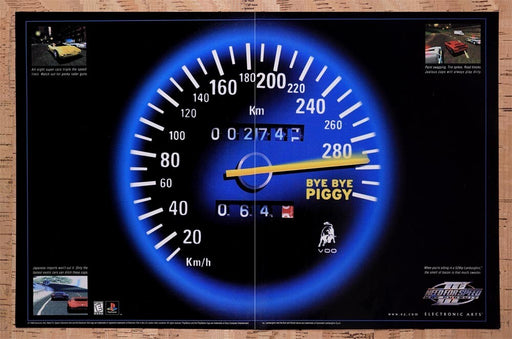 1998 Need For Speed 3 Hot Pursuit PS1 Original Ad v1 - for just $21.49! 