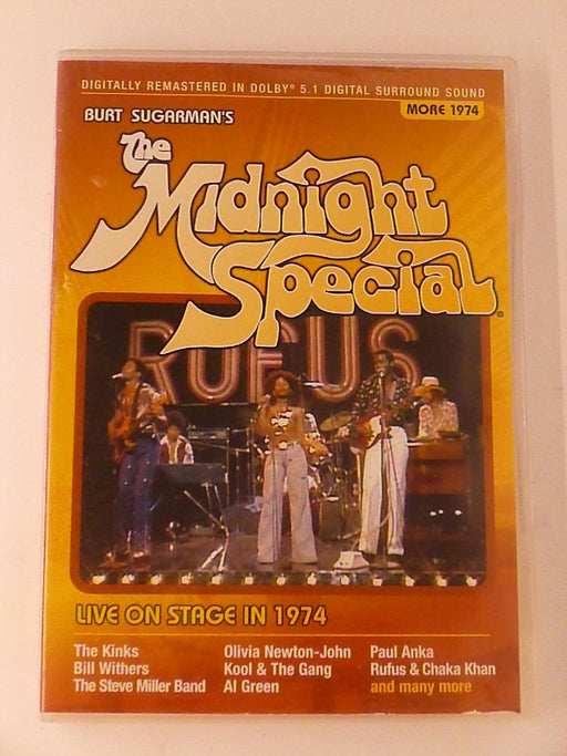 The Midnight Special - More 1974 - Kinks, Withers, Steve Miller, Ol.. (DVD) - K9 - for just $4.99! 