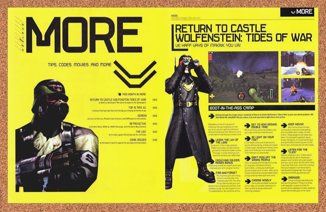 2005 Return To Castle Wolfenstein Xbox Original Ad v4 - for just $21.49! 