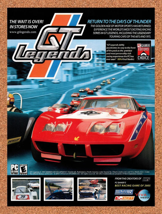 2006 GT Legends PC Original Ad v2 - for just $19.49! 