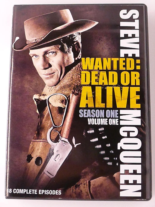 Wanted Dead or Alive - Season 1, Vol 1 (DVD, 1958, 2-Disc, 18 episodes) - K7 - for just $2.50! 
