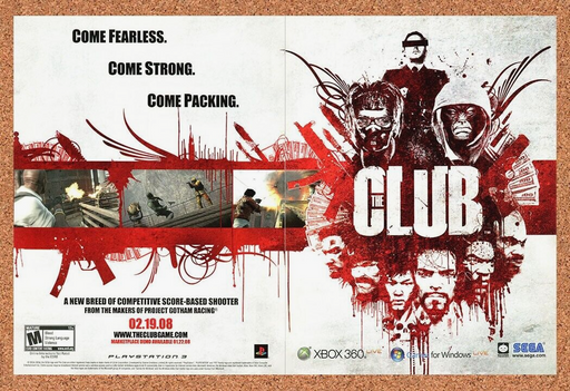 2008 The Club Xbox 360 Original Ad - for just $21.49! 