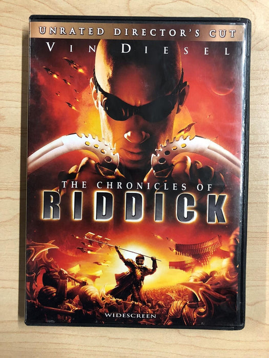 The Chronicles of Riddick (DVD, 2004, Widescreen, Unrated Directors Cut) - J1231 - for just $1.99! 