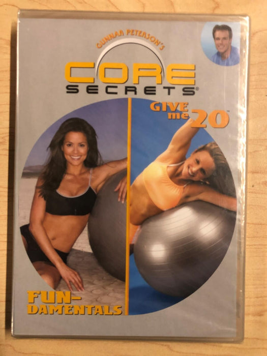 Gunnar Petersons Core Secrets FunDamentals Give Me 20 (DVD, exercise) - J0205 - for just $1.99! 