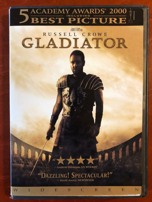 Gladiator (DVD, Widescreen, 2000) - J1231 - for just $1.99! 