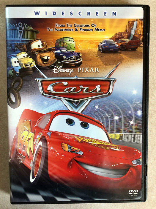 Cars (DVD, Widescreen, Disney Pixar, 2006) - STK - for just $2.25! 
