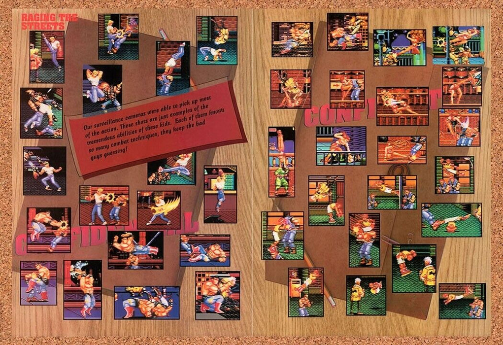 1993 Streets Of Rage 2 Genesis Original Ad v2 - for just $21.49! 