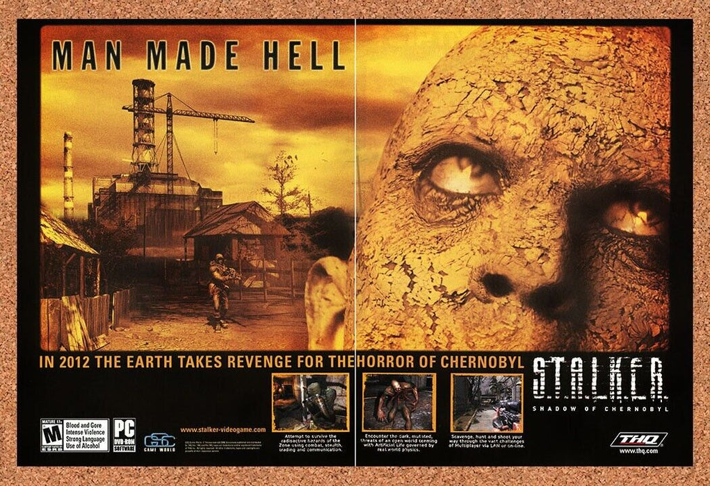 2007 Stalker Shadow Of Chernobyl PC Original Ad v1 - for just $22.49! 