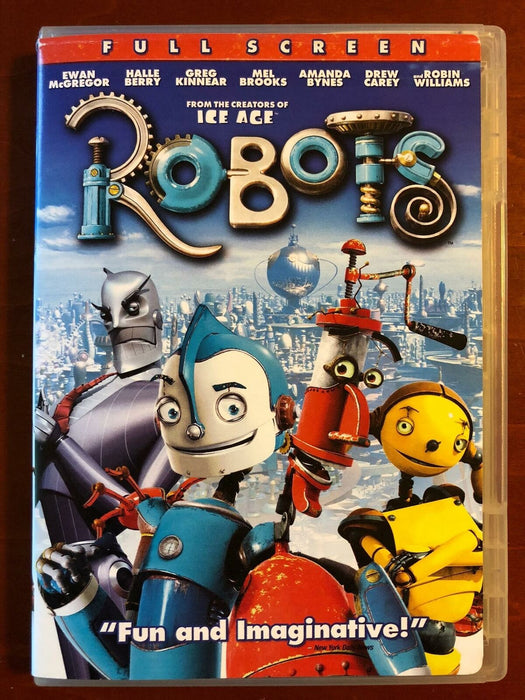 Robots (DVD, Full-Screen Edition, 2005) - L05 - for just $1.99! 