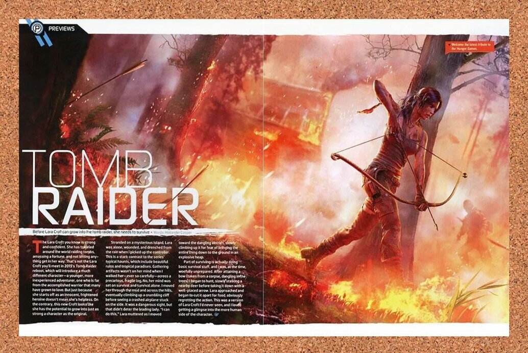 2014 Tomb Raider PS3 Original Ad - for just $22.49! 