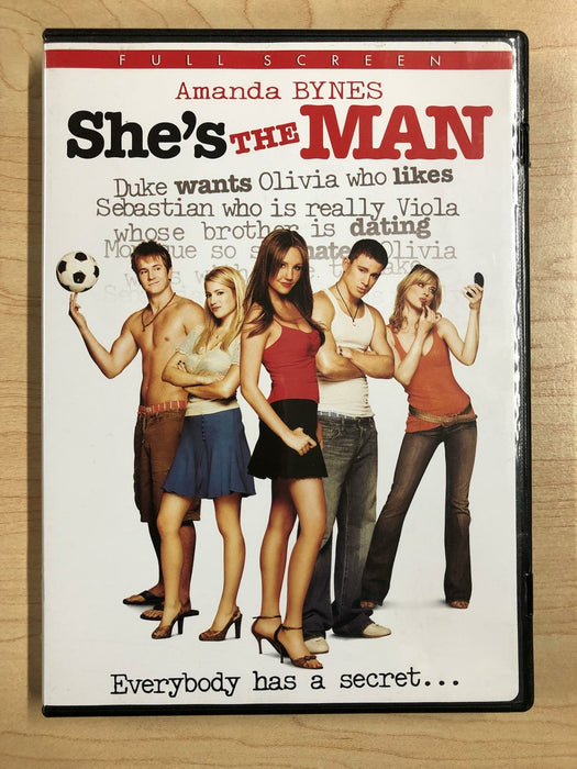 Shes the Man (DVD, 2006, Full Frame) - K0218 - for just $1.99! 