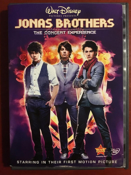 Jonas Brothers - The Concert Experience (DVD, Disney) - J1105 - for just $1.99! 