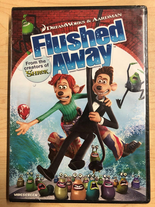 Flushed Away (DVD, 2006, Widescreen) - NEW25 - for just $3.25! 