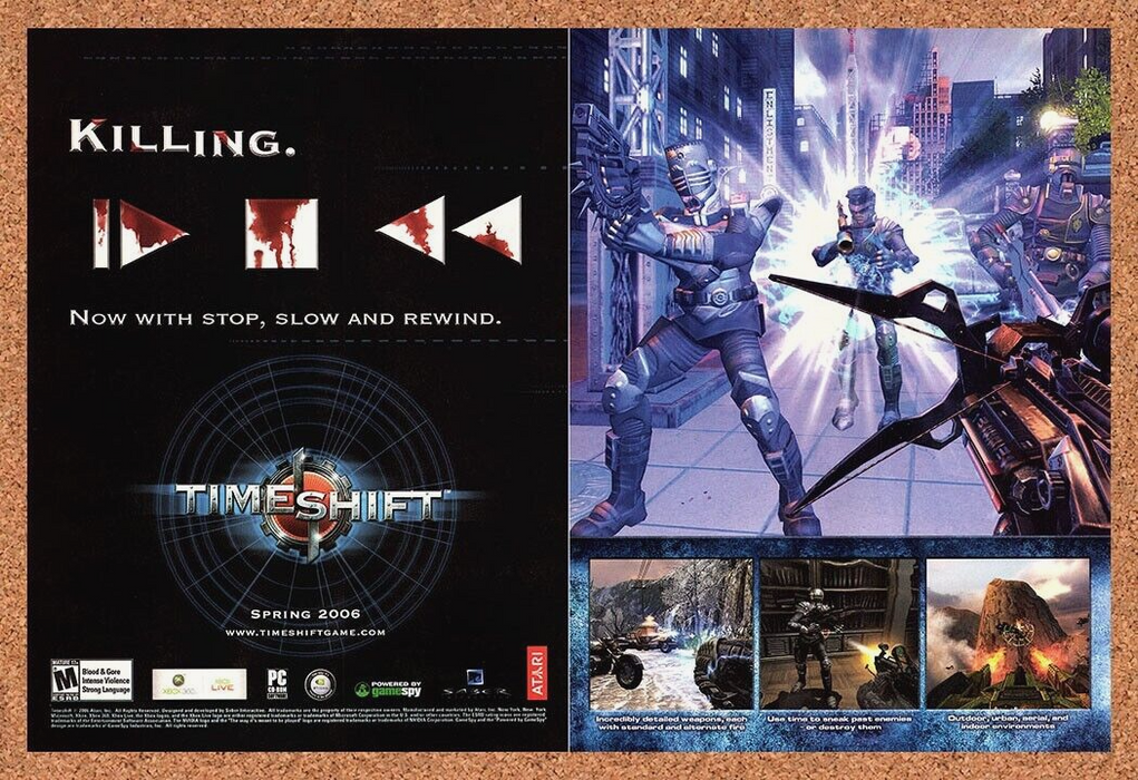 2006 Original TimeShift PC Ad - for just $21.49! 