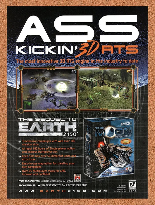 2001 The Moon Project PC Original Ad v1 - for just $17.99! 