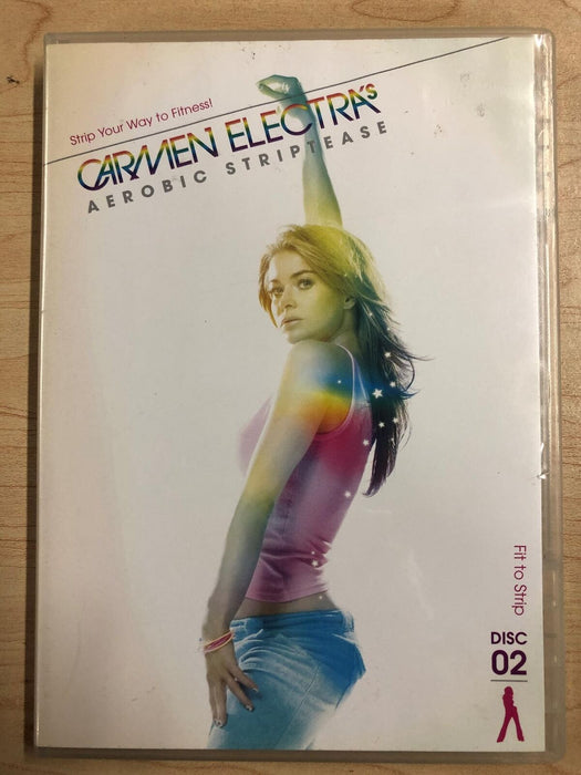 Carmen Electra Aerobic Striptease Fit to Strip (DVD, Disc 2, exercise) - J0806 - for just $1.99! 