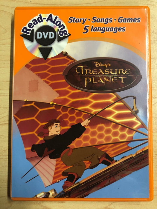 Read-Along DVD - Treasure Planet (DVD, Disney, in 5 Languages) - K9 - for just $1.99! 