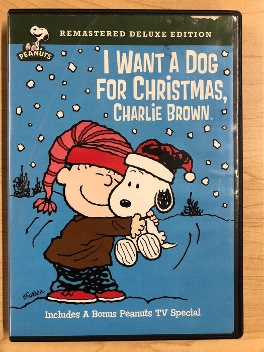 I Want a Dog for Christmas, Charlie Brown (DVD, 2003) - K6 - for just $5.99! 