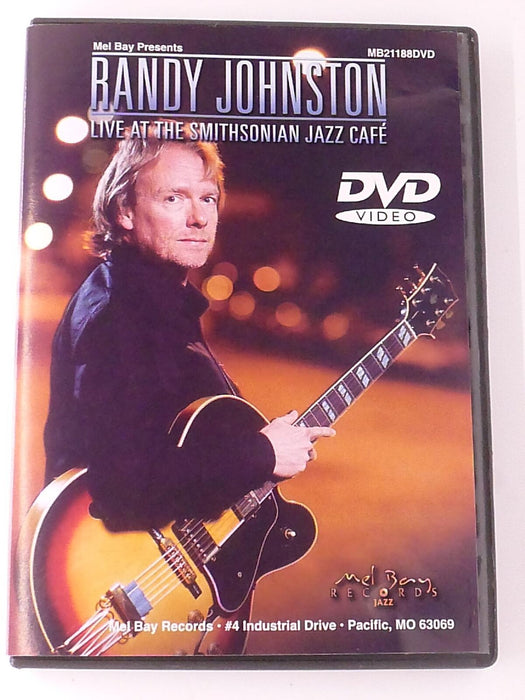 Randy Johnston Live at the Smithsonian Jazz Cafe (DVD, 2005) - K0428 - for just $4.99! 