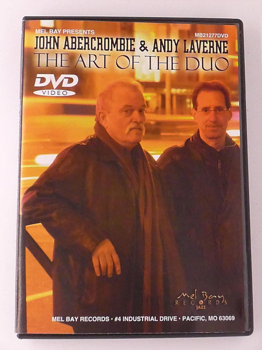John Abercrombie and Andy Laverne The Art of the Duo (DVD, 2006) - K5 - for just $14.99! 