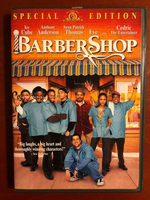 Barbershop (DVD, 2002, Special Edition) - J1231 - for just $1.99! 