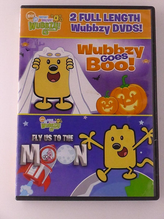 Wow Wow Wubbzy - Wubbzy Goes Boo, Fly Us to the Moon (DVD, Nick Jr.) - K6 - for just $4.99! 