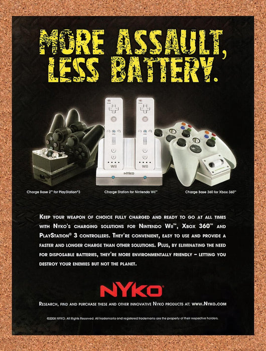 2008 Nyko Console Wireless Peripherals Original Ad v4 - for just $17.99! 